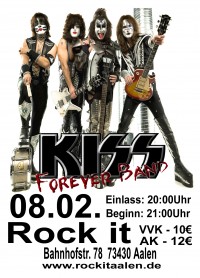 Flyer - Kiss Forever Band