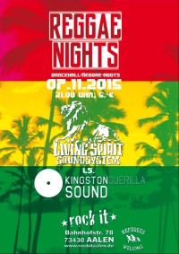 Flyer - Reggae Nights