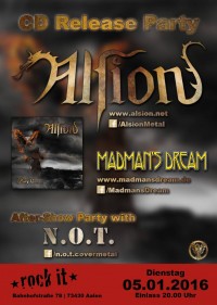 Flyer - Alsion CD Release