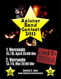 Flyer - Aalener Band-Contest I