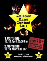 Flyer - Aalener Band-Contest II
