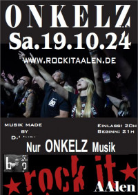 Flyer - ONKELZ Musik Nacht