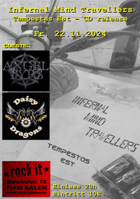 Flyer - Infernal Mind Travellers CD Release