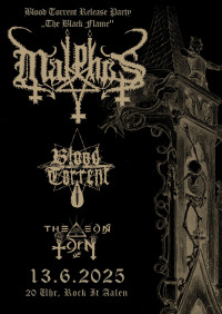 Flyer - Blood Torrent Release Show