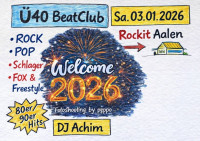 Flyer - Ü40 BeatClub – Tanz ins neue Jahr im Rockit Aalen