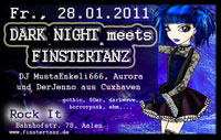 Flyer - Dark Night meets Finstertanz